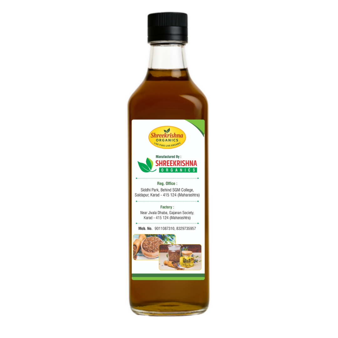 Cold Pressed Flaxseed Oil (1 ltr.)