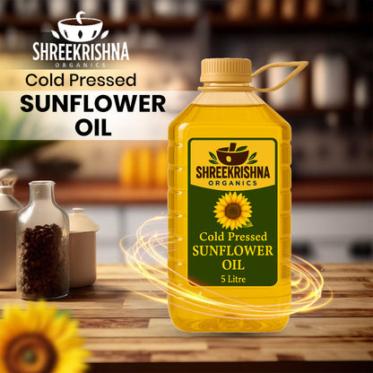 Cold Pressed Sunflower Oil (5 ltr.)