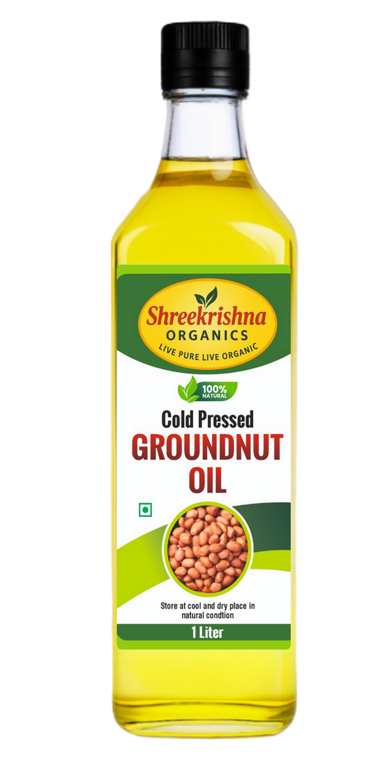 Cold Pressed Groundnut Oil (1 ltr.)