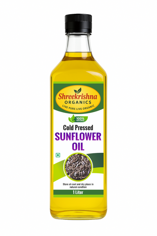 Cold Pressed Sunflower Oil (1 ltr.)