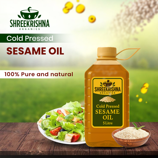 Cold Pressed Sesame Oil (5 ltr.)
