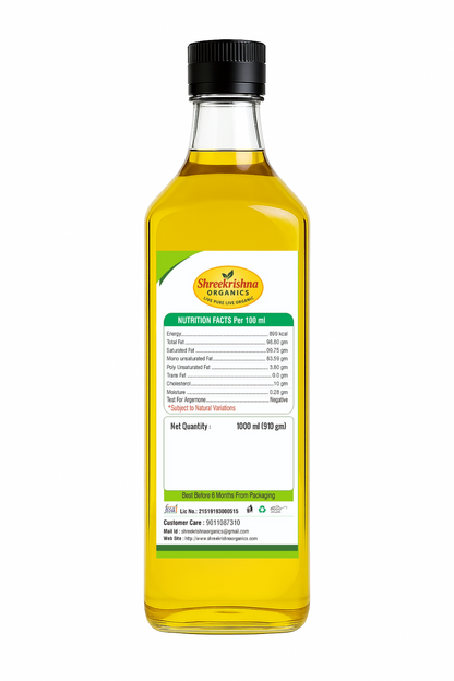 Cold Pressed Sunflower Oil (1 ltr.)