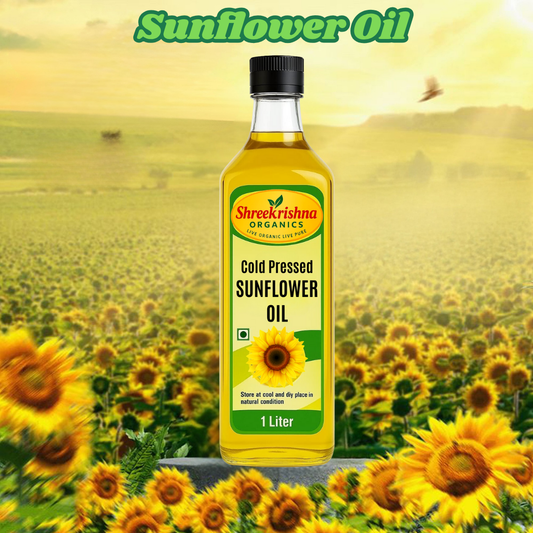 Cold Pressed Sunflower Oil (1 ltr.)
