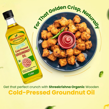 Cold Pressed Groundnut Oil (1 ltr.)