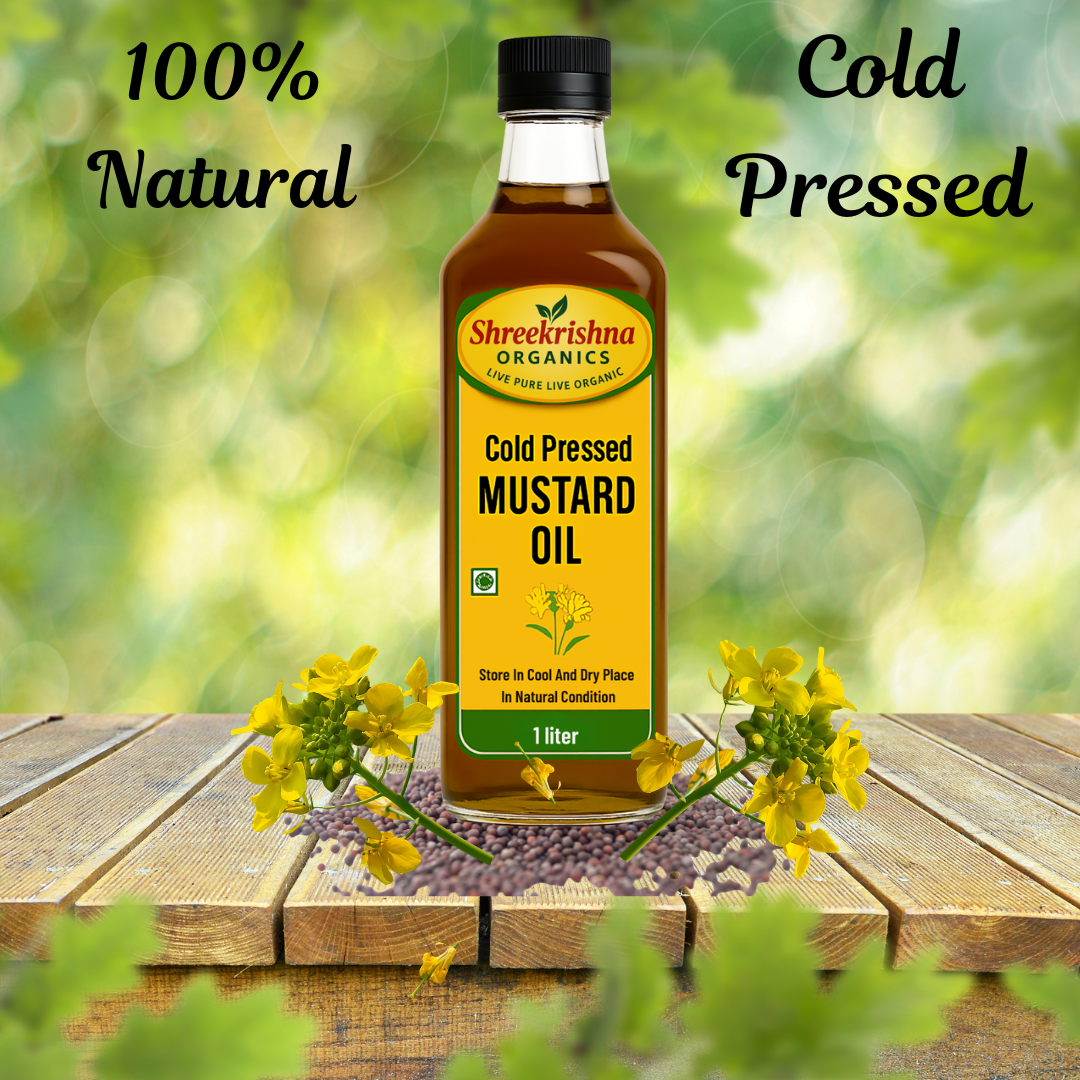 Cold Pressed Mustard Oil (1 ltr.)