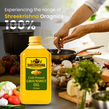 Cold Pressed Groundnut Oil (5 ltr.)