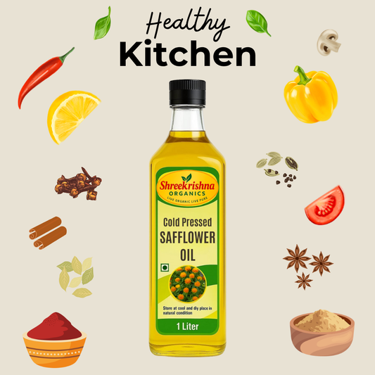 Cold Pressed Safflower Oil (1 ltr.)