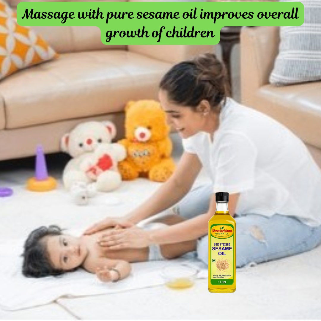 Cold Pressed Sesame Oil (1 ltr.)