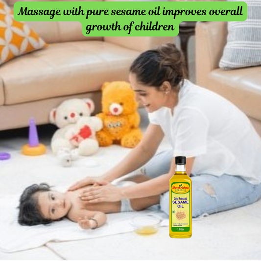 Cold Pressed Sesame Oil (1 ltr.)