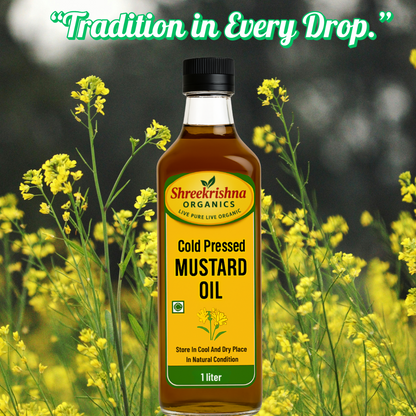 Cold Pressed Mustard Oil (1 ltr.)