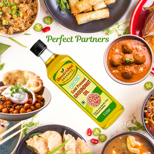 Cold Pressed Groundnut Oil (1 ltr.)