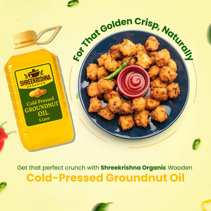 Cold Pressed Groundnut Oil (5 ltr.)