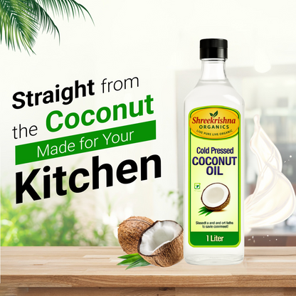 Cold Pressed Coconut Oil (1 ltr.)