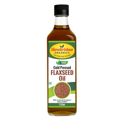 Cold Pressed Flaxseed Oil (1 ltr.)