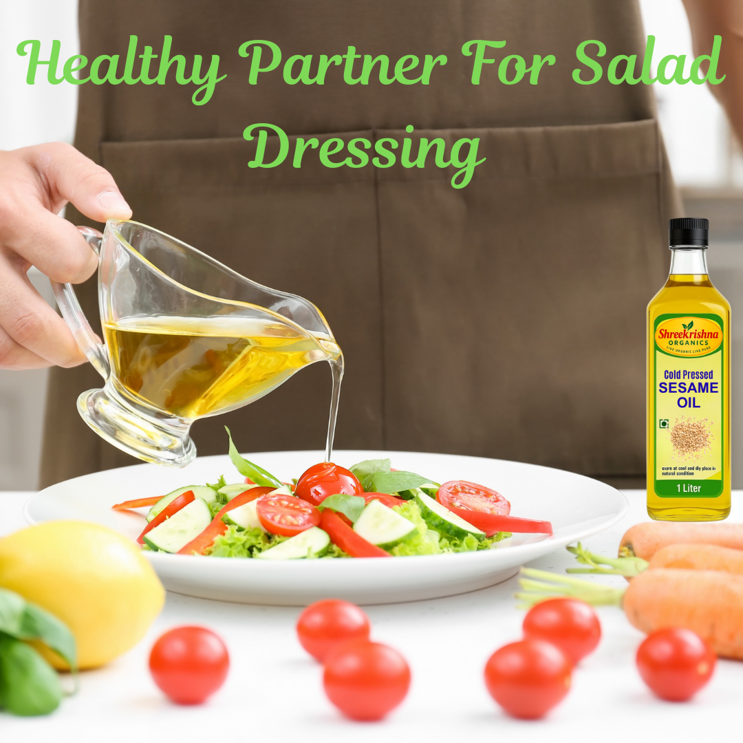 Cold Pressed Sesame Oil (1 ltr.)