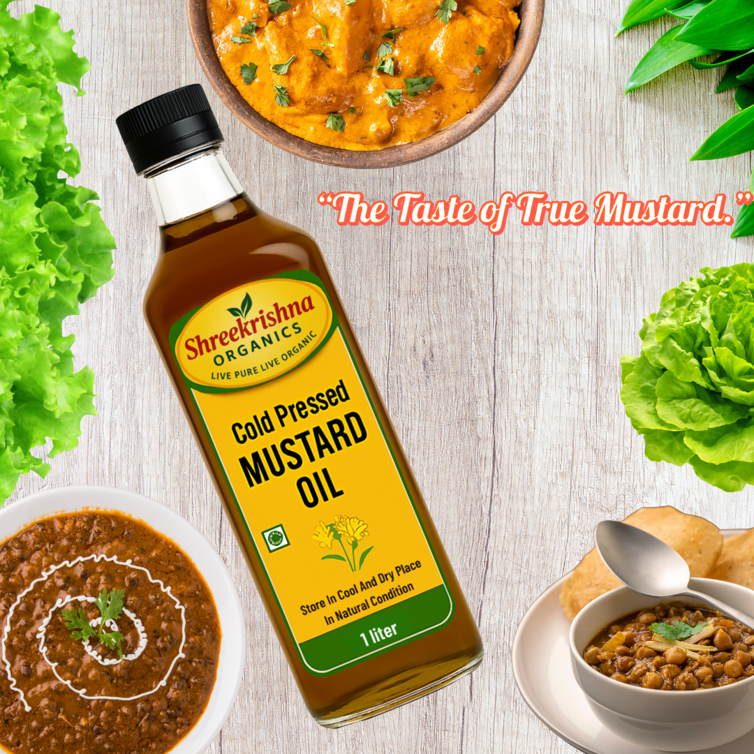 Cold Pressed Mustard Oil (1 ltr.)