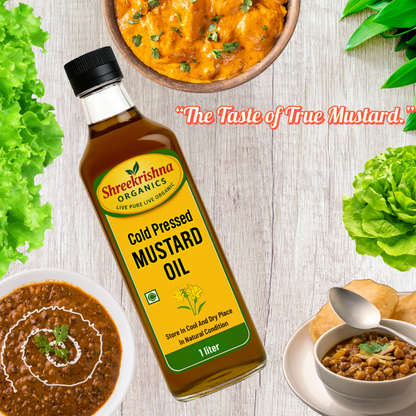 Cold Pressed Mustard Oil (1 ltr.)