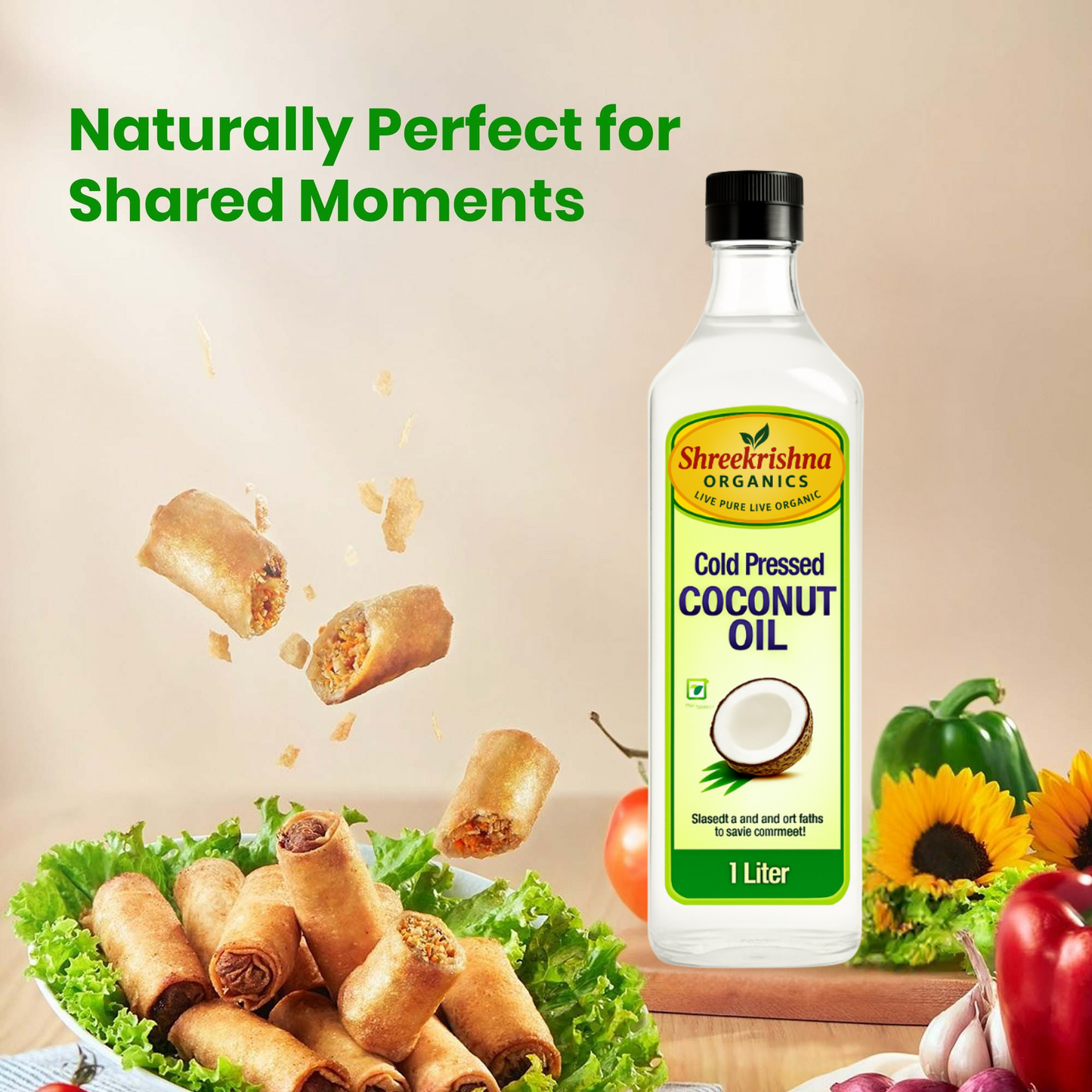 Cold Pressed Coconut Oil (1 ltr.)