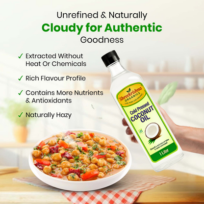 Cold Pressed Coconut Oil (1 ltr.)