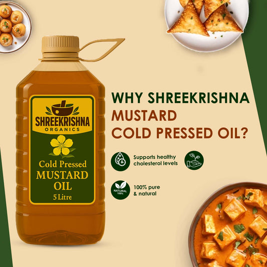 Cold Pressed Mustard Oil (5 ltr.)