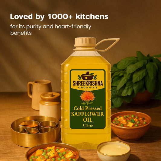 Cold Pressed Safflower Oil (5 ltr.)