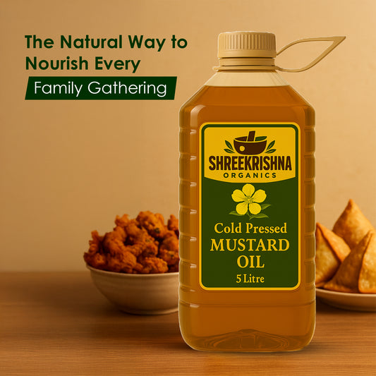 Cold Pressed Mustard Oil (5 ltr.)