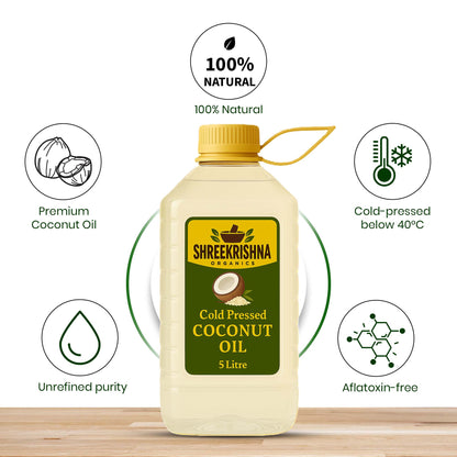 Cold Pressed Coconut Oil (5 ltr.)