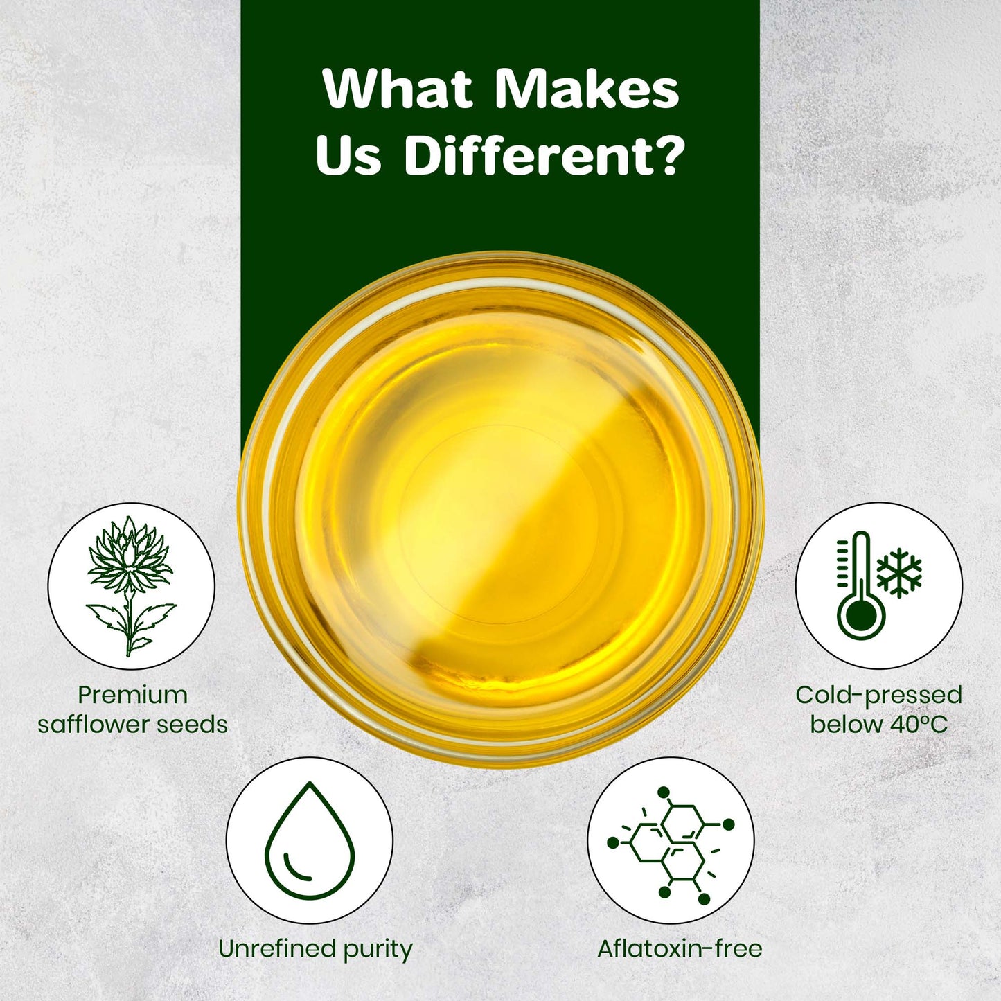 Cold Pressed Safflower Oil (5 ltr.)
