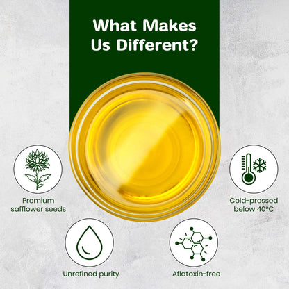 Cold Pressed Safflower Oil (5 ltr.)