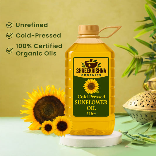 Cold Pressed Sunflower Oil (5 ltr.)